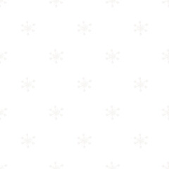 Winter pattern with hand drawn snowflakes. Cute monochrome design. Merry Christmas and Happy New Year wishes.