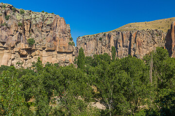 Ihlara valley in Cappadocia, Turkey