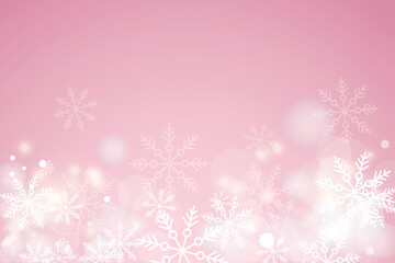 winter snowflakes shape - snow design element - christmas snowfall happy new year theme
