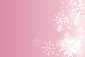 winter snowflakes shape - snow design element - christmas snowfall happy new year theme