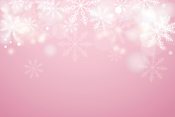 winter snowflakes shape - snow design element - christmas snowfall happy new year theme