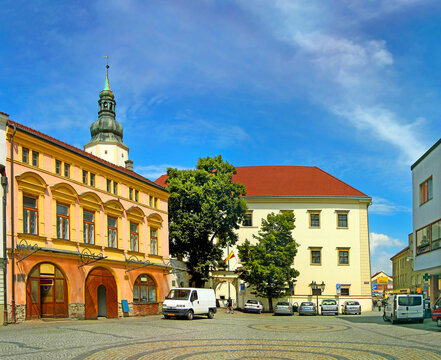 Chateau in town Hranice, Czech Republic