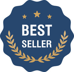 Best seller badge icon logo design template Illustration