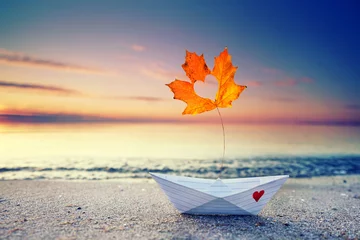 Fotobehang Herbst am Meer © Jenny Sturm