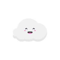 Fototapeta premium Cloud Simple Illustration