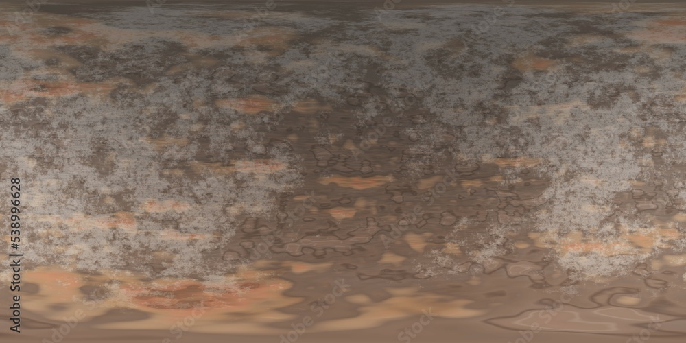 Wall mural the texture of the stone. planetoid. hdri. equidistant projection. spherical panorama. panorama 360.