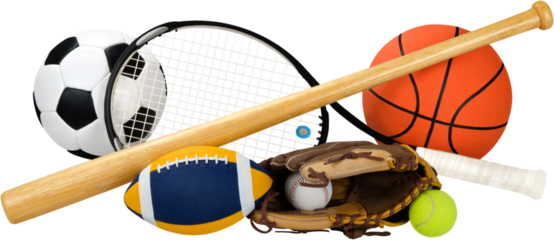 Sports Equipment - Isolated