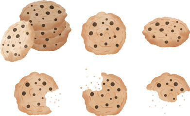 チョコレートチップクッキーのバリエーション