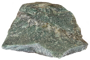 aventurine from Brazil isolated on white background