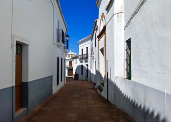 Street of spanish village