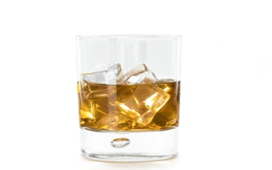 Foto op Plexiglas Glass of Whiskey and Ice © BillionPhotos.com