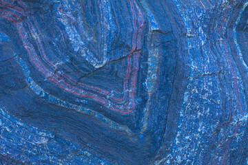 The texture of an iron ore mineral rock, a type of iron ore with impurities. The texture of a...