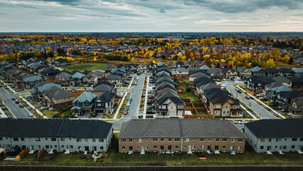 Brantford in fall colors