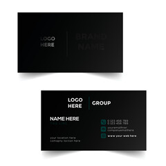 Naklejka na ściany i meble Business card design 