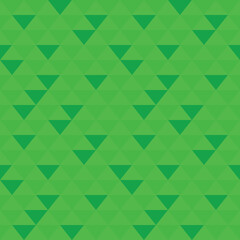 Obraz premium Pattern Down Triangle Green Background