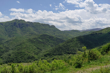 Naklejka premium Landscape,Mountains,Bulgaria,green and relax