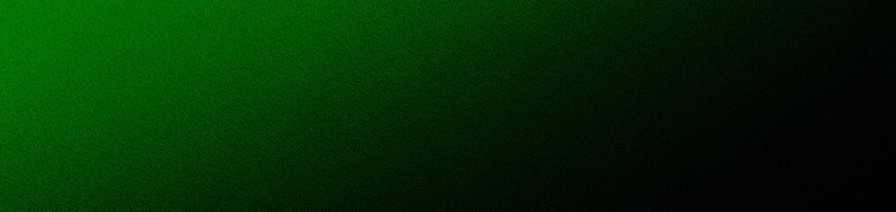 Black green modern abstract background with space for design. Gradient. Light dark. Noise, grain....