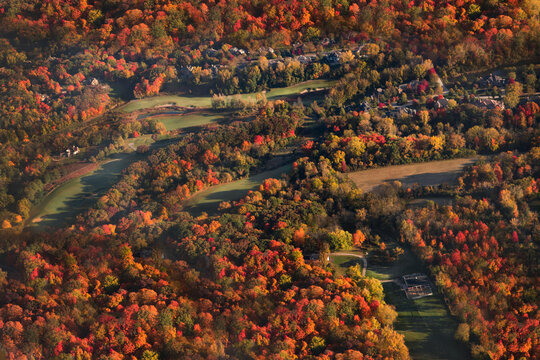 Fall Aerial View 