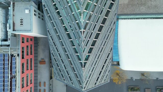 Universit&auml;t Leipzig Glaskirche aus Vogelperspektive
