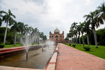 Views of the Safdarjung Tomb in Delhi