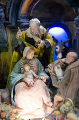 Figurine Nativity Christmas Scenes. 