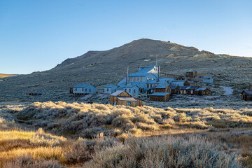 Bodie Stamp Mill at Sunrise