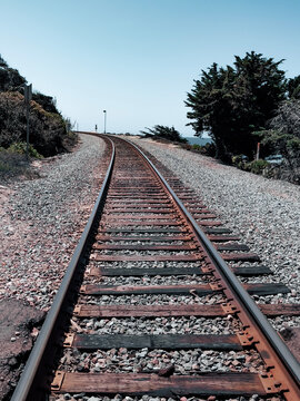 railway in the countryside