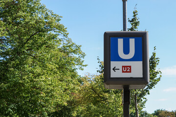 U-Bahn Schild