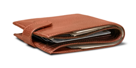 Wallet with Money and Credit Cards in it