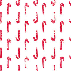 Christmas seamless pattern. Winter background for wrapping paper, greeting cards, web pages, scrapbook. New Year texture.