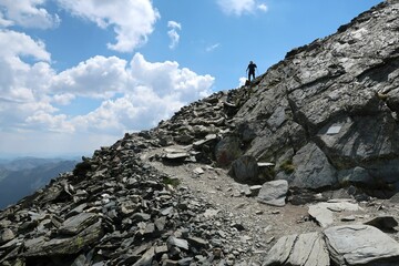 A long day of summer hiking in the Pyrenees with a bit of a scramble in the end. The summit is called Pica d'Estats.