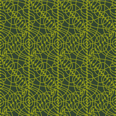 Abstract vector pattern. Seamless background with modern ornament. Contemporary minimalist style colorful graphic design.