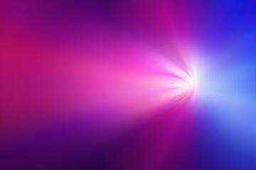 Abstract light burst,  motion blur,  background,  vibrant warm purple, red, pink, blue, violet white colours colors, illustration