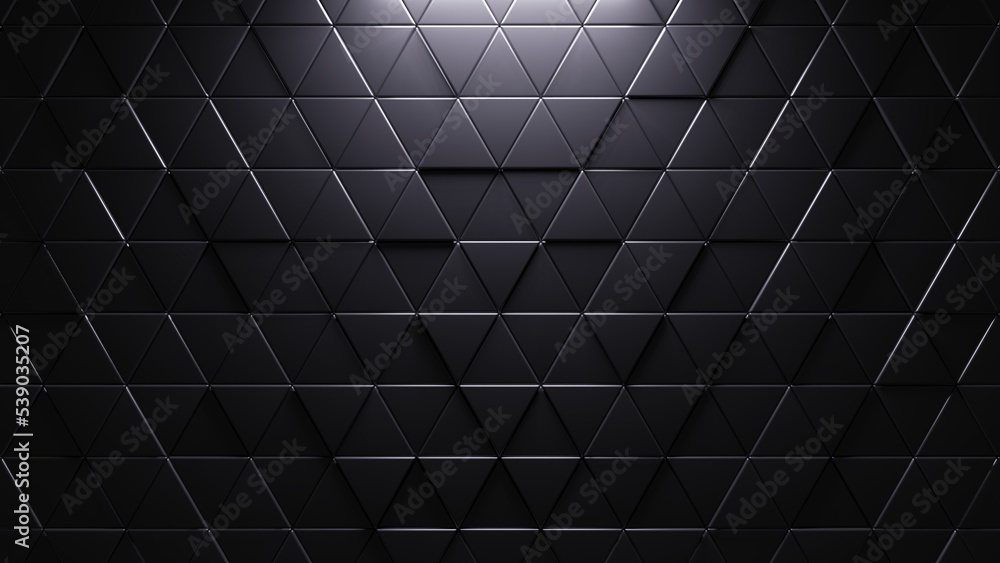 Aufkleber Modern abstract background. Triangle pattern. Abstract 3d