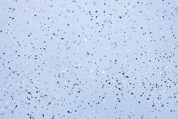 Blue terrazzo texture, floor closeup with terrazzo style decoration