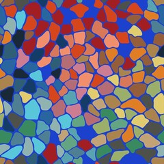 Terrazzo modern trendy colorful seamless pattern.Abstract creative backdrop with chaotic small pieces irregular shapes.Ideal for wrapping paper,textile,print,wallpaper,terrazzo flooring.Various colors