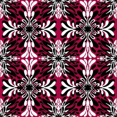 Floral seamless flower pattern for wrapping and linens and fabrics and clothes print and kids and kitchen textiles