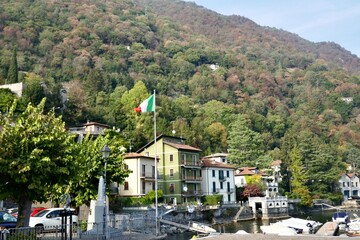 Fototapeta na wymiar Argegno, Lake Como, Italy