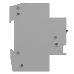 3d rendering illustration of an electrical automatic double switch