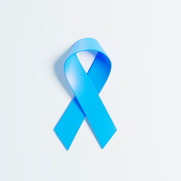 Fica azul campanha do combate ao câncer de próstata - 3D fita Novembro Azul