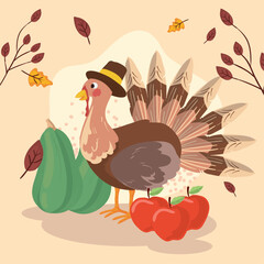 happy thanksgiving poster