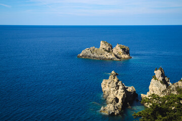 Landscape sea view - Corfu September 2022