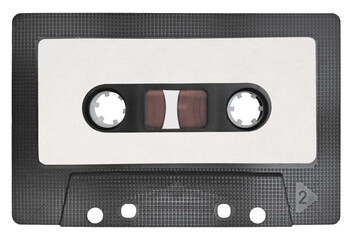 The cassette tape is an analog magnetic tape recording format for audio recording and playback