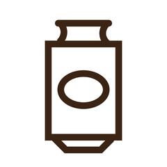 can pack packaging packet soda icon