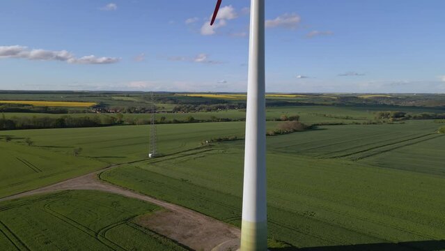 Windm&uuml;hle zur Erzeugung erneuerbarer Energien