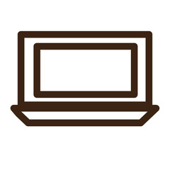 computer laptop monitor office screen workspace icon