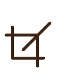 crop design ps tool icon