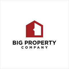 property company logo design vector