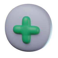 Fototapeta premium 3D Medical Symbol Illustration