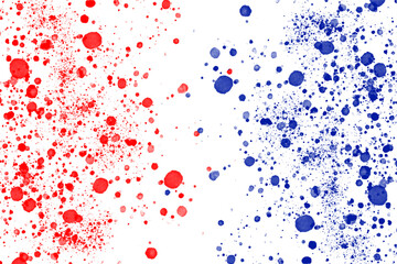 abstract background with colorful splashes